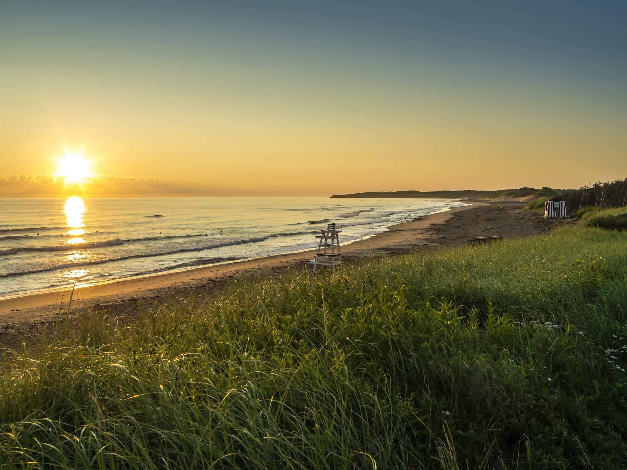 Cavendish beach in Prince Edward Island