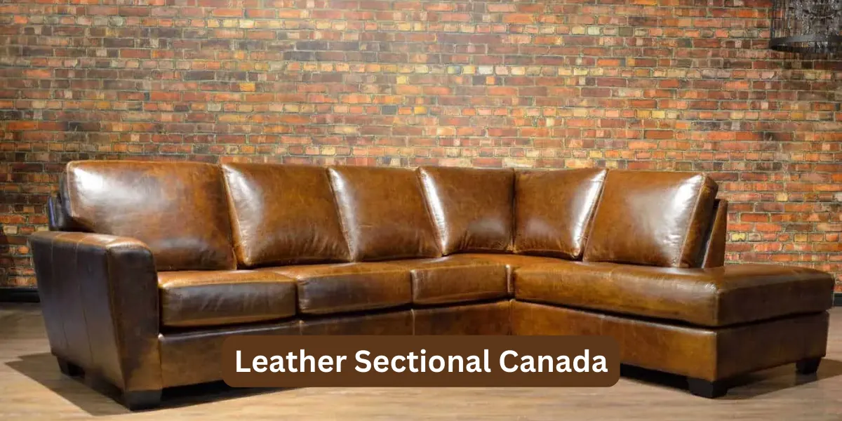 Leather Sectional Canada