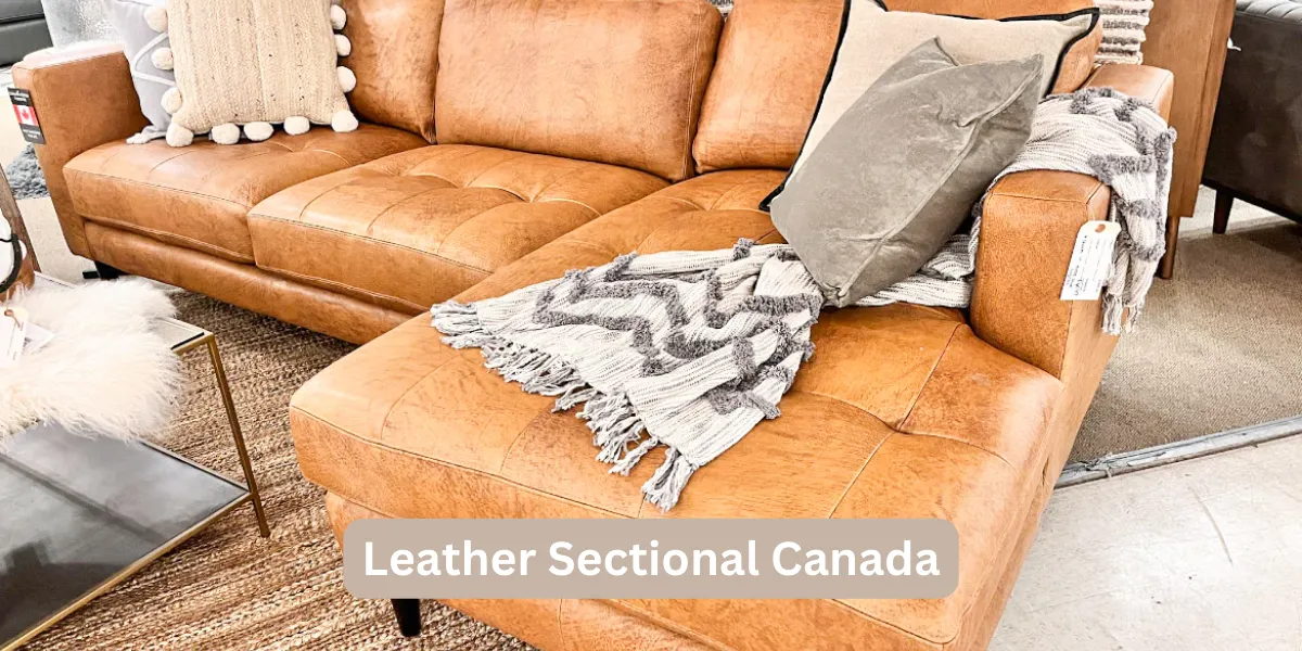 Leather Sectional Canada