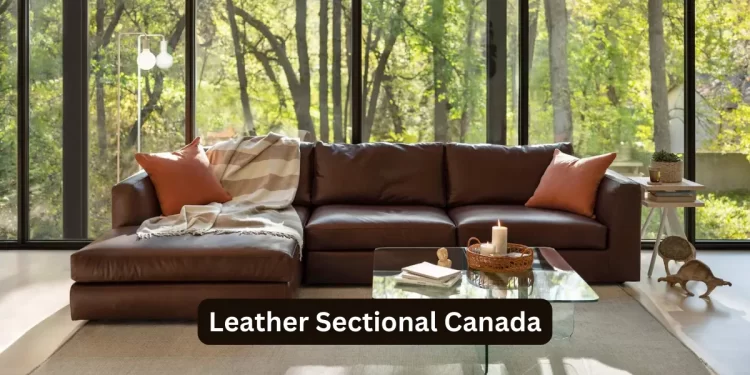 Leather Sectional Canada