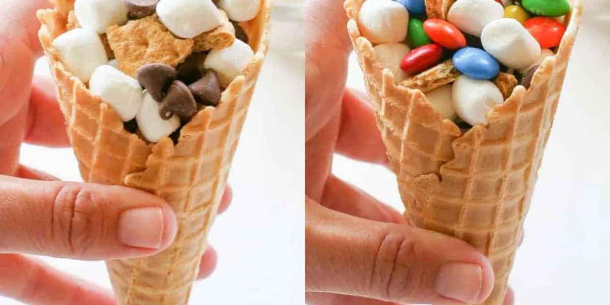 Campfire Dessert Cones