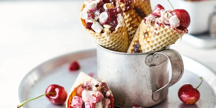 Campfire Dessert Cones