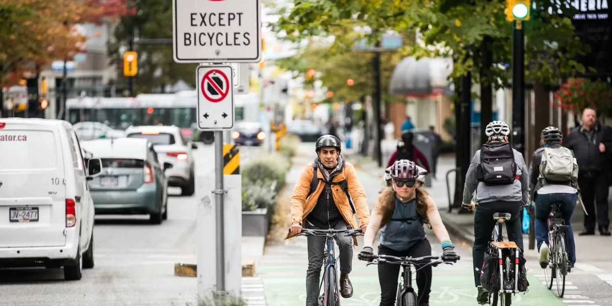 Which are the best cycling cities in Canada?